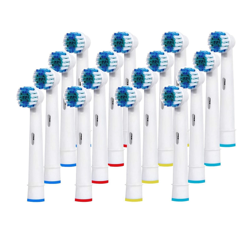 Классические насадки для чистки, Вращающаяся круглая головка для Oral B, 16 шт. в упаковке
