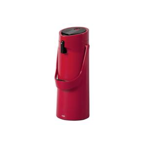 Emsa Ponza 1.9l Red <b>Pump</b> Action <b>Vacuum</b> Flask Stainless Steel Tumbler - Product Image 1