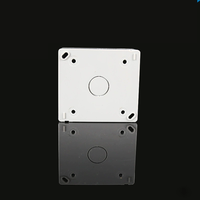 Prise murale extérieure en plastique étanche IP55/IP66 à 3 interrupteurs, 250V 13A, auto-mise à la terre, usage résidentiel avec ports USB YRL-3GS