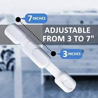 Serrures à sangle de sécurité pour enfants à usage multiple pour réfrigérateurs, armoires, tiroirs, lave-vaisselle, toilettes, armoires, four, serrures à sangle de poubelle