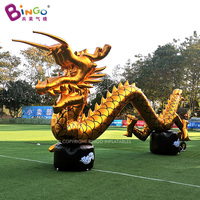 Mascotte gonflable Oxford, modèle animal, dragon chinois gonflable personnalisé, dragon gonflable géant pour la publicité, décoration d'événements