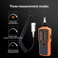 63 RuoShui Handheld 0~1999um 10 to 1000Hz with Build-in Probe Portable Vibrometro Vibrate Test Meter Vibration Meter