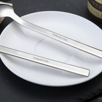 Ensemble de couverts pour compagnies aériennes en gros, matériau 18/10, couteau et fourchette pour avion, couverts en acier inoxydable 18/0