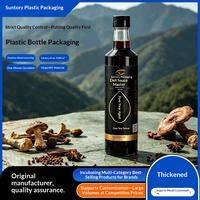 Bouteille d'emballage haut de gamme pour huile de camélia 500 ml en PET avec bouchon Bailey, étanche et anti-fuite, pour sauce soja, vinaigre, vin de cuisine Huanggang