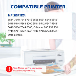 Cartouche remanufacturée ShinColor pour remplacement de cartouche pour <span class=keywords><strong>HP</strong></span> 62XL Envy 5540/5640 <span class=keywords><strong>Officejet</strong></span> <span class=keywords><strong>5740</strong></span> à base de colorants avec garantie de 24 mois - Product Image 4