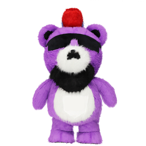 Costume gonflable de mascotte d'ours brun Aku personnalisable Costumes amusants d'animaux de dessin animé d'Halloween - Product Image 3