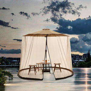 <span class=keywords><strong>Parasol</strong></span> de jardin d'été pliable en polyester léger avec fonction de pliage, auvent de lit, <span class=keywords><strong>moustiquaire</strong></span> pour le camping, adultes - Product Image 3