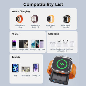 Chargeurs de téléphone portable 45w double <span class=keywords><strong>USBC</strong></span> type-c chargeurs rapides <span class=keywords><strong>chargeur</strong></span> de téléphone portable <span class=keywords><strong>chargeur</strong></span> sans fil pour montre airpods - Product Image 6