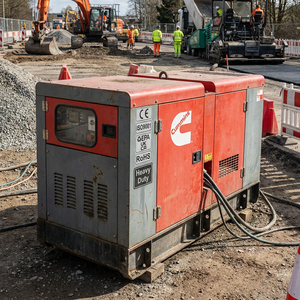 Groupe électrogène diesel 50-400KW, démarrage automatique, 1500/1800 tr/min, mobile, châssis ouvert, type super silencieux, contrôleur ATS inclus - Product Image 2