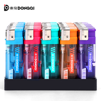Briquet électronique jetable en plastique de haute qualité, prix de gros d'usine, pas cher, pour fumer des cigarettes