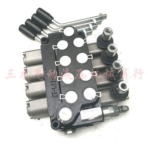 Vanne hydraulique manuelle à 4 voies Zt L12 10 mm 315 bars 100 L/min pour chariot élévateur - Product Image 2