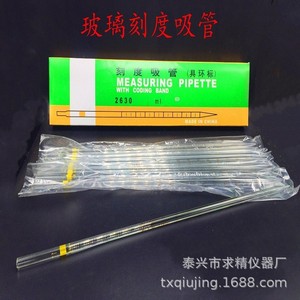 Seeking Excellence Glass Graduated Pipettes 0.1ml 2ml Fixed Volume Lab Use - Product Image 2