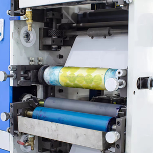 Impresora de <span class=keywords><strong>Flexo</strong></span> del papel de aluminio de la prima 6 del color 6 6 <span class=keywords><strong>LED</strong></span> ultravioleta de la con la tensión auto - Product Image 4