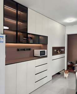 Wooden Panel Shoe Cabinet Modern Design Organizer <b>Storage</b> Shoe Standing Shoes Cabinet for Entrance - Product Image 2