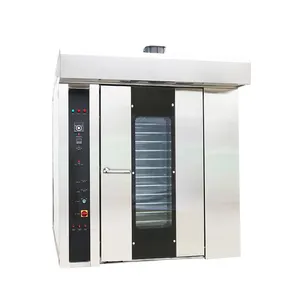 Oven Putar Udara Panas, Roti Kue Elektrik Diesel Gas Stainless Steel