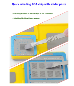 S-F302 <span class=keywords><strong>BGA</strong></span> Hàn lịch thi đấu với stprint hoàn chỉnh cho Macbook gpupch pmu SMC T1 T2 rma NAND Wifi sửa chữa chip điện - Product Image 3