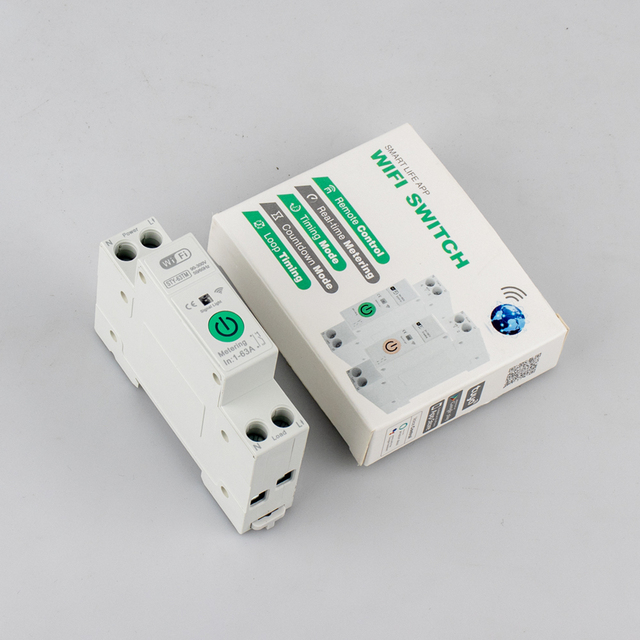 QJC Smart WIFI Miniature Circuit Breaker Remote Control Safety Switch Wifi Mcb Tuya App Mcb Automatic Switch and Wifi Remote