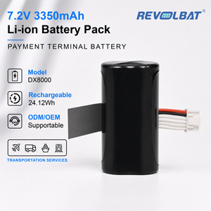 بطارية بديلة عالية الجودة لجهاز نقاط البيع Revolbat Dx8000، قوة عالية 7.2 فولت 3350 مللي أمبير في الساعة - Product Image 1