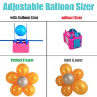 Gonfleur de ballons électrique à double buse, bleu rose, en plastique ABS durable, pour usage intérieur, fournitures de fête personnalisées, fabricants