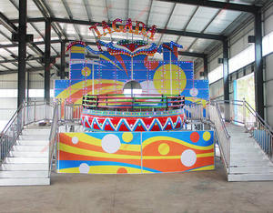 Prix bas Fabricant Carnival Amusement Ride Flying Disco Tagada Crazy Disco Rides à vendre - Product Image 6