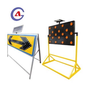 Paneles Solares LED con Flechas para Control de Tráfico, Señalización LED Portátil, Tablero de Flechas Direccional para Seguridad Vial - Product Image 5