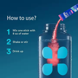 KSM-66 Ashwagandha vitamina D3 magnesio L-teanina calmante bevanda Mix 20 porzioni pacchetti di viaggio supporta il sonno di equilibrio del cortisolo - Product Image 3