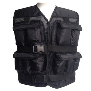 Réglable Nylon Corps Pondéré Gilet En Acier Plaque Main Poignet Cheville Soutien Tactique Style Hommes Femmes Endurance Formation <span class=keywords><strong>Fitness</strong></span> - Product Image 1