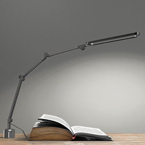 Đa-Nguồn Ánh Sáng Đèn Bàn 4 Vô Bước Mờ Kim Loại Đơn Giản LED Bàn Đèn Clip Phong Cách Linh Hoạt Có Thể Điều Chỉnh Rõ Ràng Điều Khiển Cảm Ứng - Product Image 1