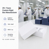 Boîte cadeau rigide personnalisée pour montres et bijoux, avec couvercle et base amovibles en deux parties, et coussin pour montre, vente en gros directe d'usine