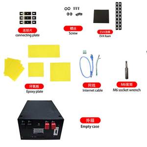 מכירה חמה אחסון אנרגיה מכירה חם סוללה 4 akkku 51.2v 15kw 306ah 48v סוללת ליתיום יון עם bms - Product Image 6