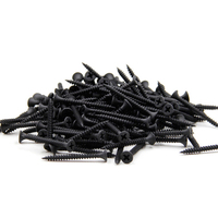 Vis à Placo en Acier au Carbone à Filetage Fin de 2 Pouces, Phosphatées Noires, pour Cloisons Sèches - Vente en Gros