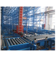 Système automatisé de stockage et de récupération (ASRS) |   Système de stockage automatisé en entrepôt pour palettes |   Grue à empilement automatique pour entrepôt