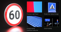 Nouveau design de plaque de signalisation LED en aluminium lumineuse active personnalisée