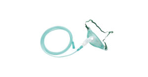 หน้ากากดำน้ำ360แบบใช้แล้วทิ้งขั้วต่อแบบหมุนโปร่งใสสีเขียวและสีขาวมีท่อ7Ft ผ่านการรับรอง EOS - Product Image 2