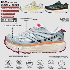 Zapatillas de Running Personalizadas <span class=keywords><strong>para</strong></span> <span class=keywords><strong>Hombre</strong></span>, Ligeras, Acolchadas, Transpirables, Antideslizantes, <span class=keywords><strong>para</strong></span> Deportes al Aire Libre, Jogging - Product Image 2
