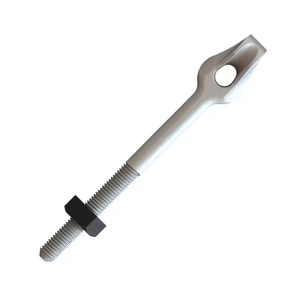 สลักเกลียวชุบสังกะสีแบบจุ่มพร้อมหัวเสือแบบฝังก้านดึงและแหวนยกลวดดึงสำหรับยึดพื้น - Product Image 6