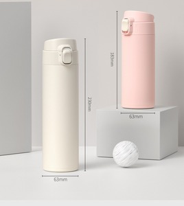 Phích Nước Cách Nhiệt Chân Không Hai Lớp Logo Theo Yêu Cầu Với Ống Hút Silicon Loại Thực Phẩm Không Chứa BPA - Product Image 5