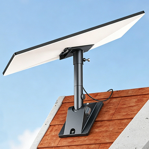 Heavy Duty Cast Aluminum Satellite <strong>Dish</strong> Mount Adjustable Roof Base for RV &amp; Marine Anti-Corrosion Stand for <strong>Starlink</strong> Gen 3 - Product Image 1