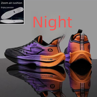 Sneakers décontractées de luxe pour hommes, chaussures de course tendance à absorption des chocs pour adolescents, vente en gros de chaussures de sport pour jeunes