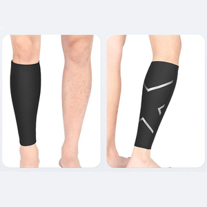 <span class=keywords><strong>En</strong></span> gros, Manchons de compression élastiques 20-30 mmHg pour mollets, de soutien musculaire décontractés, longs et sans pied, pour le football - Product Image 6