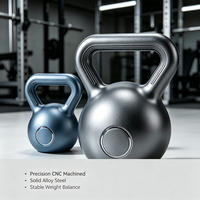 Kettlebell en fonte compétitif pour l'entraînement de force – Équipement de fitness pour l'amélioration de la puissance et l'exercice