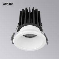 Profonde Garniture Encastré Led Fixe COB Downlight 8W 10W 15W 25W 28W 40W Ip65 Dali Dimmable Spot Light