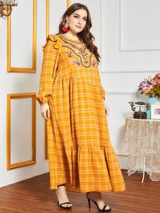 Vintage Plus-size <span class=keywords><strong>Vestidos</strong></span> elegantes <span class=keywords><strong>para</strong></span> las <span class=keywords><strong>mujeres</strong></span> regordetes Mayorista - Product Image 3