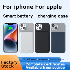 New điện thoại trường hợp điện ngân hàng điện 6800mAh bên ngoài pin sạc trường hợp đối với <span class=keywords><strong>iPhone</strong></span> 16 15 14 Pro không dây sạc điện thoại trường hợp - Product Image 2