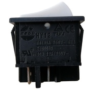 Interrupteur à bascule carré KEDU HY12-4p 250v 10a avec 4 broches, homologué UL TUV CE