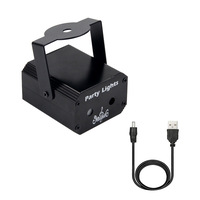 Lumière de scène intérieure IP65, petite, intelligente, colorée, pour la maison, KTV, ambiance, télécommande, rechargeable, à intensité variable, laser