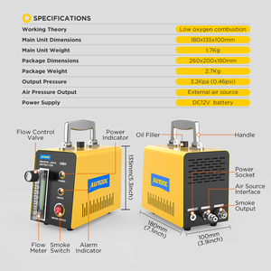 Autool Sdt103 Auto Rookmachine Auto Trucks Evap Detecteren Pijp Rooklek Lekkage Analyzer Met Luchtdruk - Product Image 5