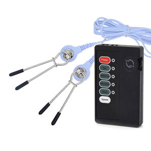 Pinzas para Pezones con Descarga Eléctrica, Juguete Sexual BDSM - Product Image 1