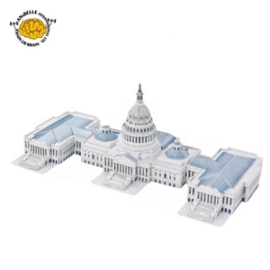 <span class=keywords><strong>3D</strong></span> bọt Câu Đố USA nổi tiếng kiến trúc nóng bán thủ đô Hill (USA) - Product Image 1