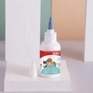 Gouttes oculaires Bioline pour animaux de compagnie, soulage la sécheresse et nettoie les yeux des chiens et des chats - Product Image 3